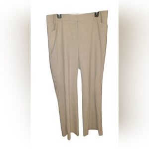 Express Editor Pants Beige Cream Colored Size 14